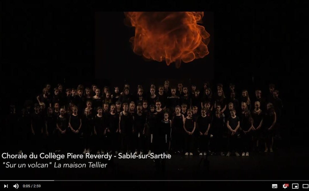 Chorale : 3ème extrait du spectacle de juin dernier