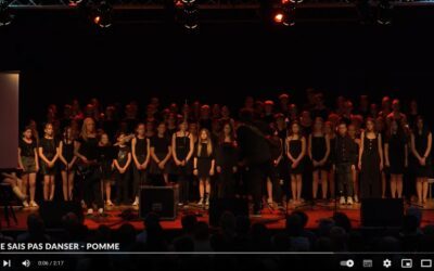 1er extrait de la chorale Reverdy de juin dernier : « Je sais pas danser » de Pomme 😍🥰