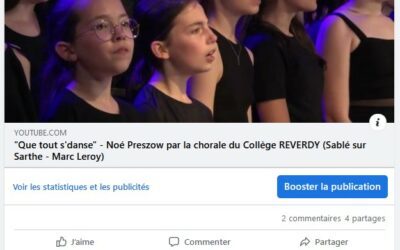 2ème extrait de la chorale Reverdy de juin dernier : Noé Preszow – « Que tout s’danse » (avec son commentaire)