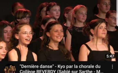 4ème extrait de la chorale : « Dernière danse » de Kyo