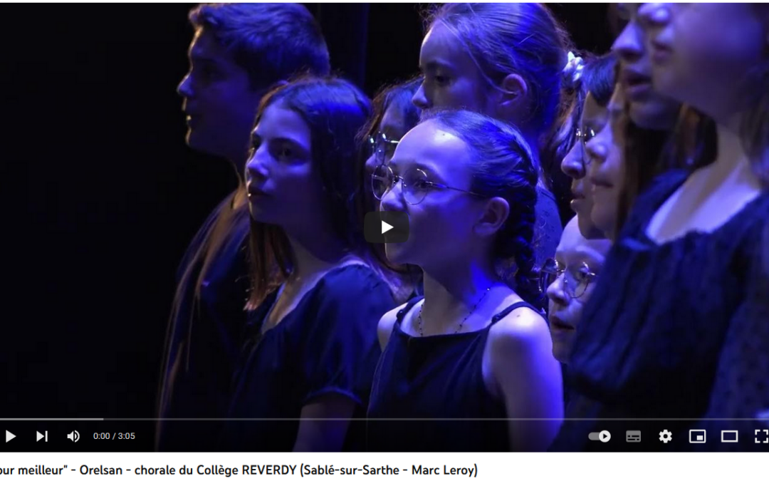 « Jour meilleur », 2ème extrait de la chorale de juin dernier !