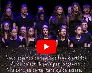 Extrait de la chorale : les feux d’artifice